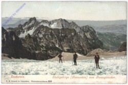 Dachstein, Stuhlgebirge (Gosaustein) vom Gosaugletscher