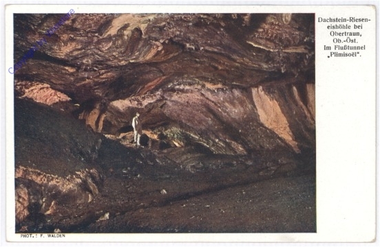 Dachstein-Rieseneishöhle, Im Flußtunnel "Plimisoel"