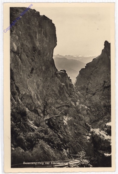 Dachstein-Rieseneishöhle, Beisszangsteig zur Eisriesenhöhle