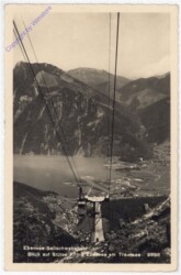 Ebensee, Seilschwebebahn, Blick auf Stütze II