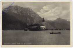 Gmunden, Schloss Orth mit Traunstein