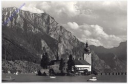 Gmunden, Schloss Orth mit Traunstein