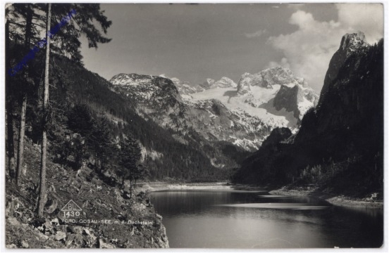 Gosau, Vorderer Gosausee mit Dachstein