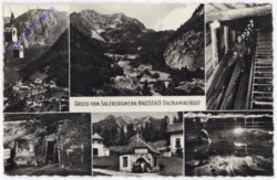 Hallstatt, Multiansicht Salzbergwerk