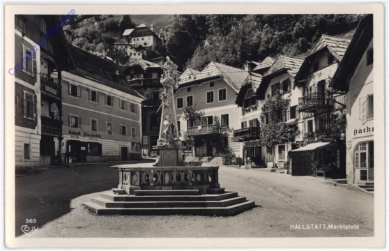ak189873 Hallstatt, Marktplatz