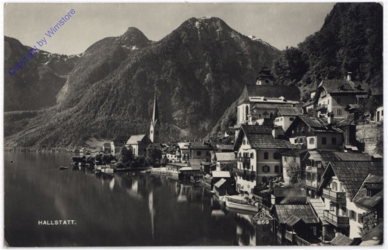 Hallstatt, Ortsansicht