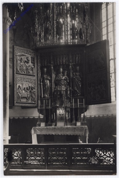 ak189889 Hallstatt, Kircheninneres