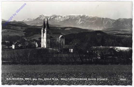 Kaltenberg, gegen Rax, Wallfahrtskirche Maria Schnee
