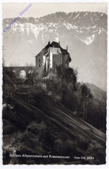 ak189938 Kremsmauer, Schloss Altpernstein mit Kremsmauer
