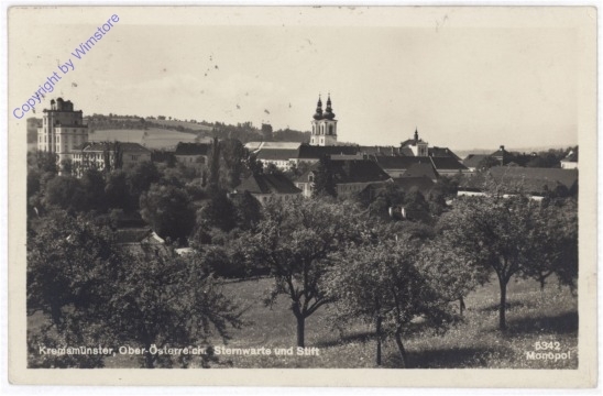 Kremsmünster, Sternwarte und Stift