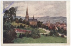 ak189964 Linz an der Donau, Blick vom Bauernberg