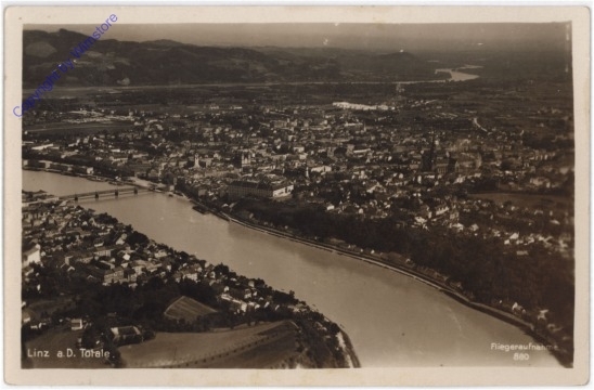 ak190018 Linz an der Donau, Totale