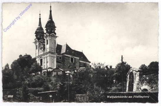 ak190032 Linz an der Donau, Wallfahrtskirche am Pöstlingberg