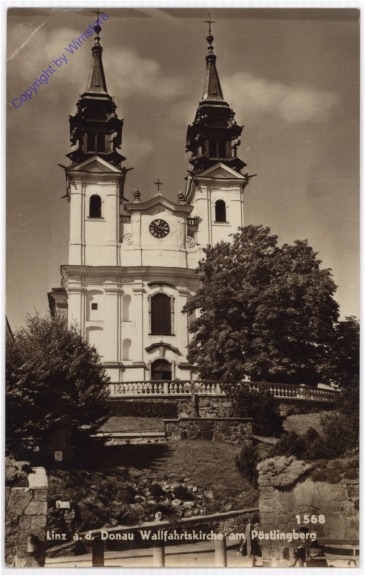 ak190034 Linz an der Donau, Wallfahrtskirche am Pöstlingberg