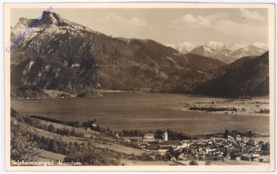 Mondsee, Ortsansicht