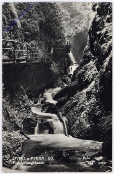 ak190157 Spital am Pyhrn, Vogelgesangklamm