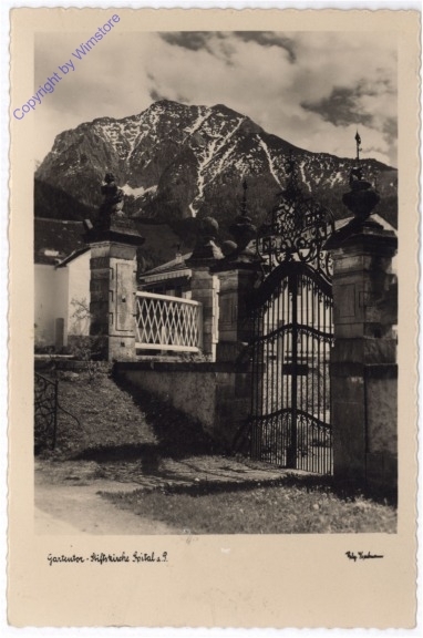 ak190160 Spital am Pyhrn, Stiftskirche, Gartentor