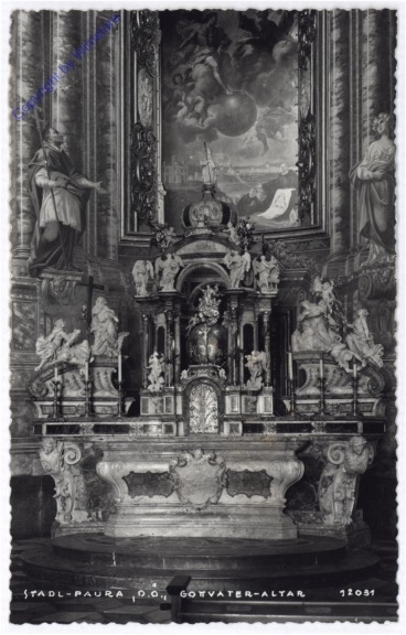 ak190168 Stadl-Paura, Gottvater-Altar