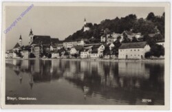 ak190173 Steyr, Ortsansicht