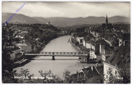 Steyr, Blick vom Tabor