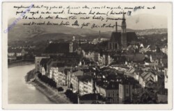 ak190182 Steyr, Ortsansicht
