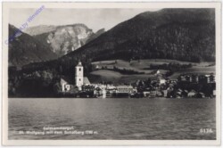 St. Wolfgang, mit dem Schafberg