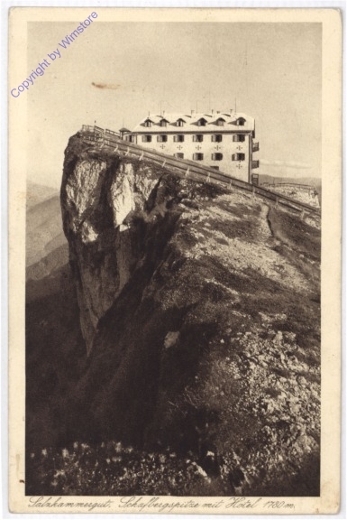 St. Wolfgang, Schafbergspitze mit Hotel