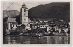 ak190290 St. Wolfgang, Weißem Rössl