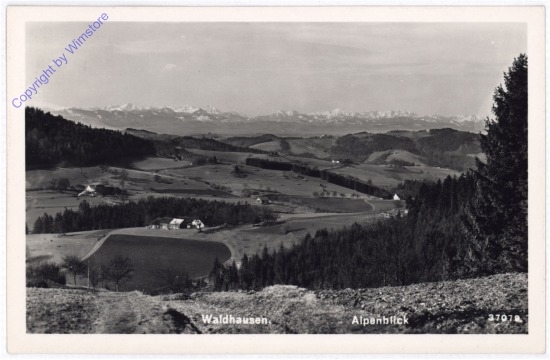Waldhausen, Alpenblick