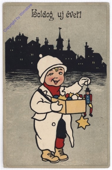 ak190374 Spielzeugverkäufer