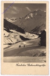 Verschneite Bergwelt
