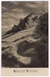 Verschneite Bergwelt