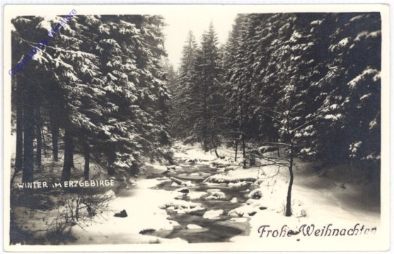 Winter im Erzgebirge