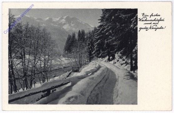 Verschneiter Weg
