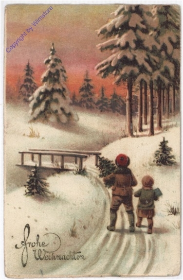 Kinder mit Baum