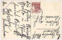 Glocken mit verschneitem Dorf