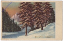 Verschneites Tal