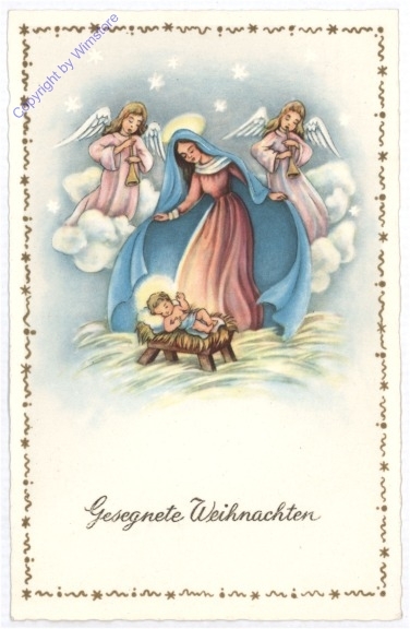 ak190540 Engerl mit Jeuskind