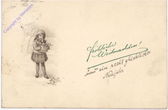 ak190554 Spaziergang im Schnee