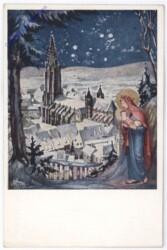 ak190568 Engerl bei Kirche