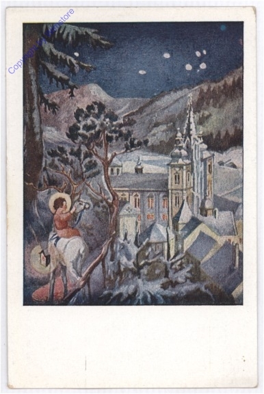 ak190569 Engerl bei Kirche