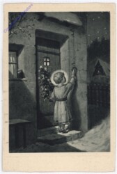 Engerl läutet mit Bäumchen an