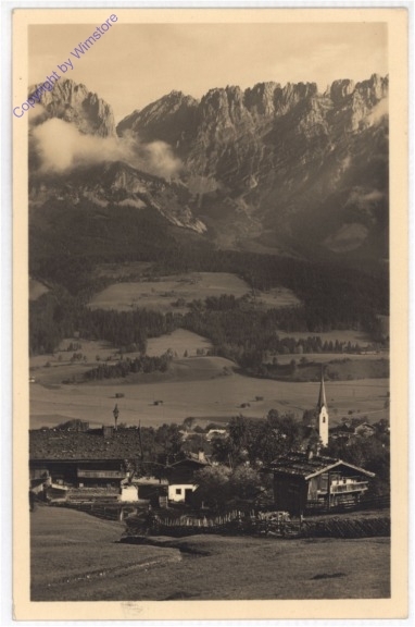 Ellmau, mit Wildem Kaiser