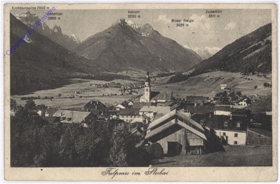 Fulpmes, Ortsansicht