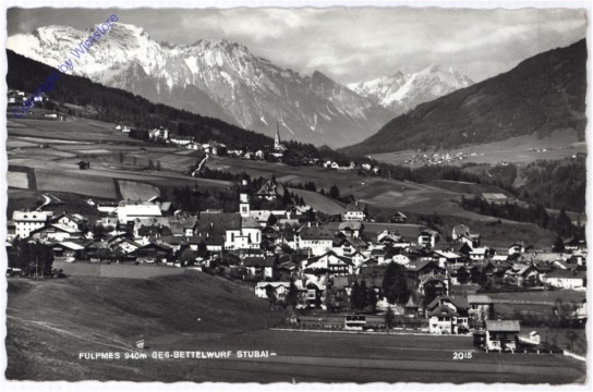 Fulpmes, gegen Bettelwurf