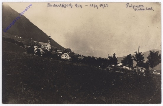 Fulpmes, Ortsansicht