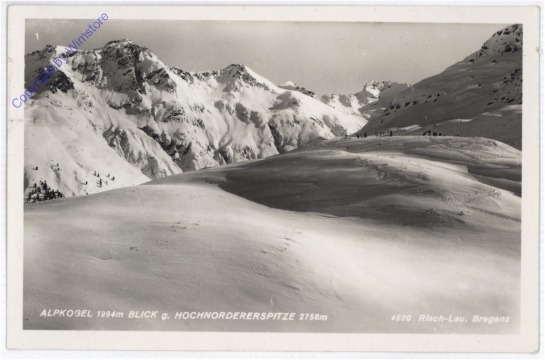 Galtür, Blick gegen Hochnordererspitze