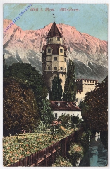 Hall, Münzturm