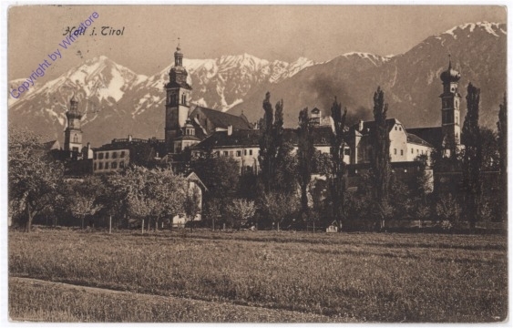 Hall, Ortsansicht