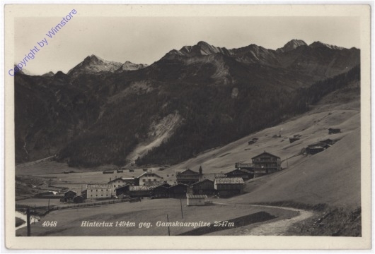 Hintertux, geg. Gamskaarspitze